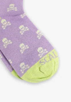 Scalpers Accessories<All Over Skull Socks
