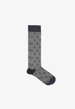 Scalpers Socks<All Over Skull Socks