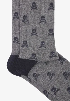 Scalpers Socks<All Over Skull Socks