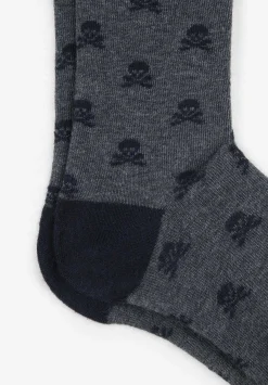 Scalpers Socks<All Over Skull Socks