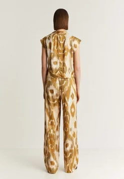 Scalpers Pants<Animal Print Fluid Pants