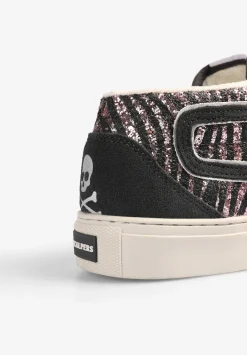 Scalpers Sneakers<Animal Print Glitter Sneakers