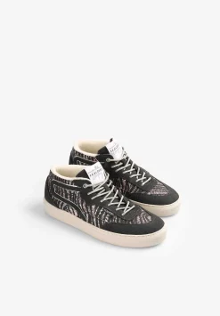 Scalpers Sneakers<Animal Print Glitter Sneakers