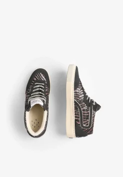 Scalpers Sneakers<Animal Print Glitter Sneakers