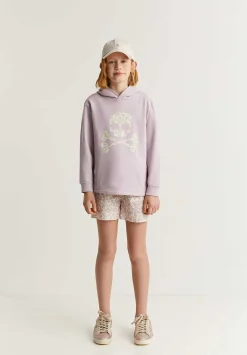 Scalpers Sweatshirts<Animal Print Skull Hoodie