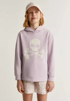 Scalpers Sweatshirts<Animal Print Skull Hoodie