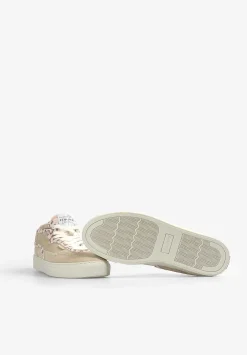 Scalpers Sneakers<Animal Print Sneakers With Metallic Detail
