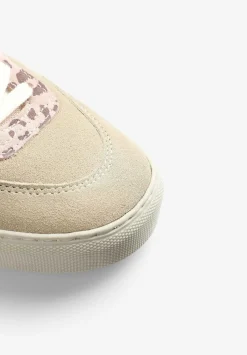 Scalpers Sneakers<Animal Print Sneakers With Metallic Detail