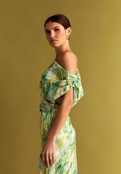 Scalpers T-Shirts And Tops<Asymmetrical Gathered Top