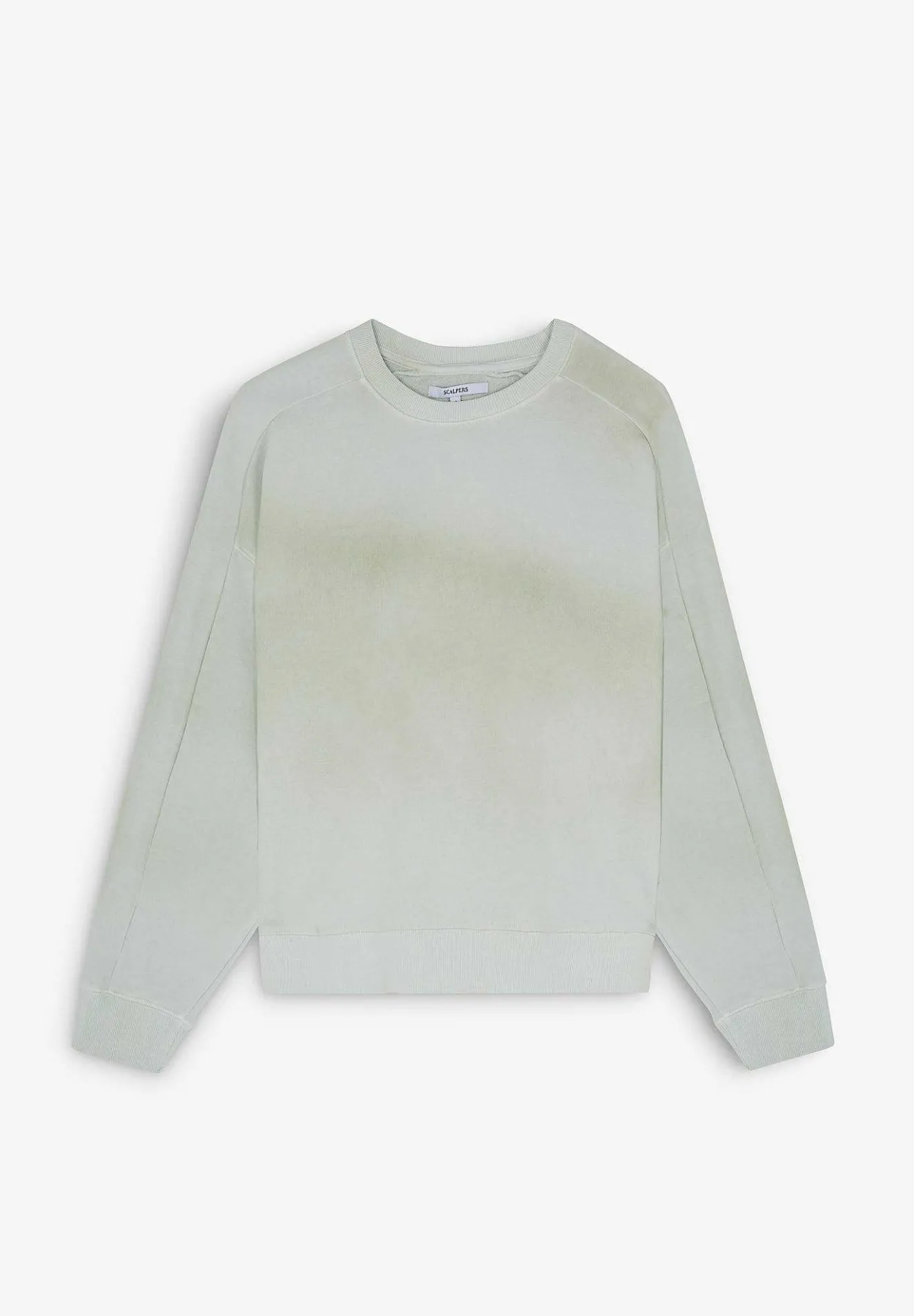 Scalpers Sweatshirts<Back Skull Dyed Sweater