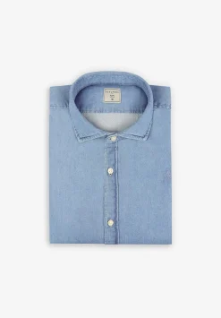 Scalpers Casual<Basic Denim Shirt