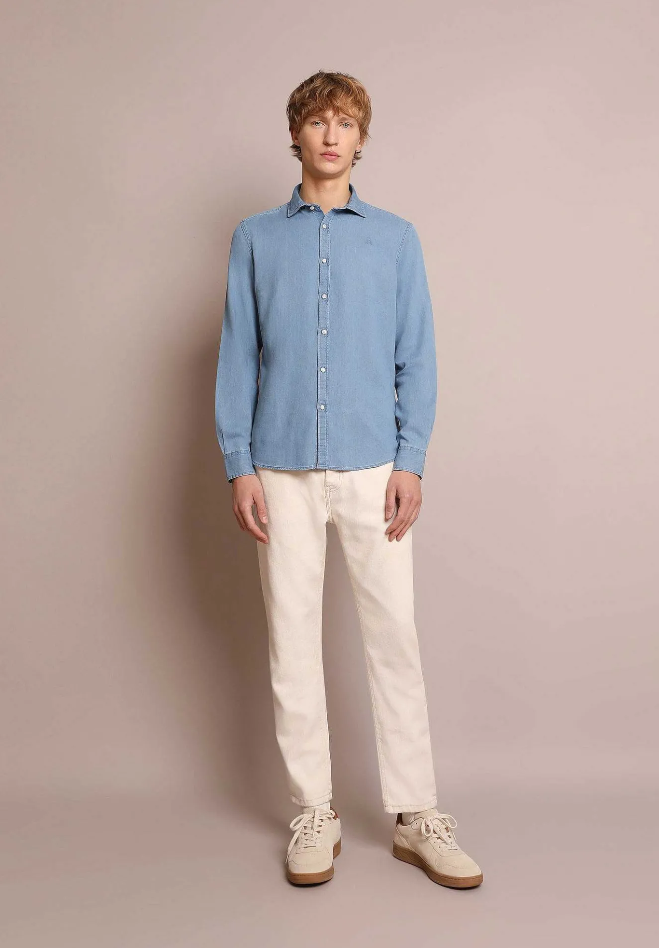 Scalpers Casual<Basic Denim Shirt