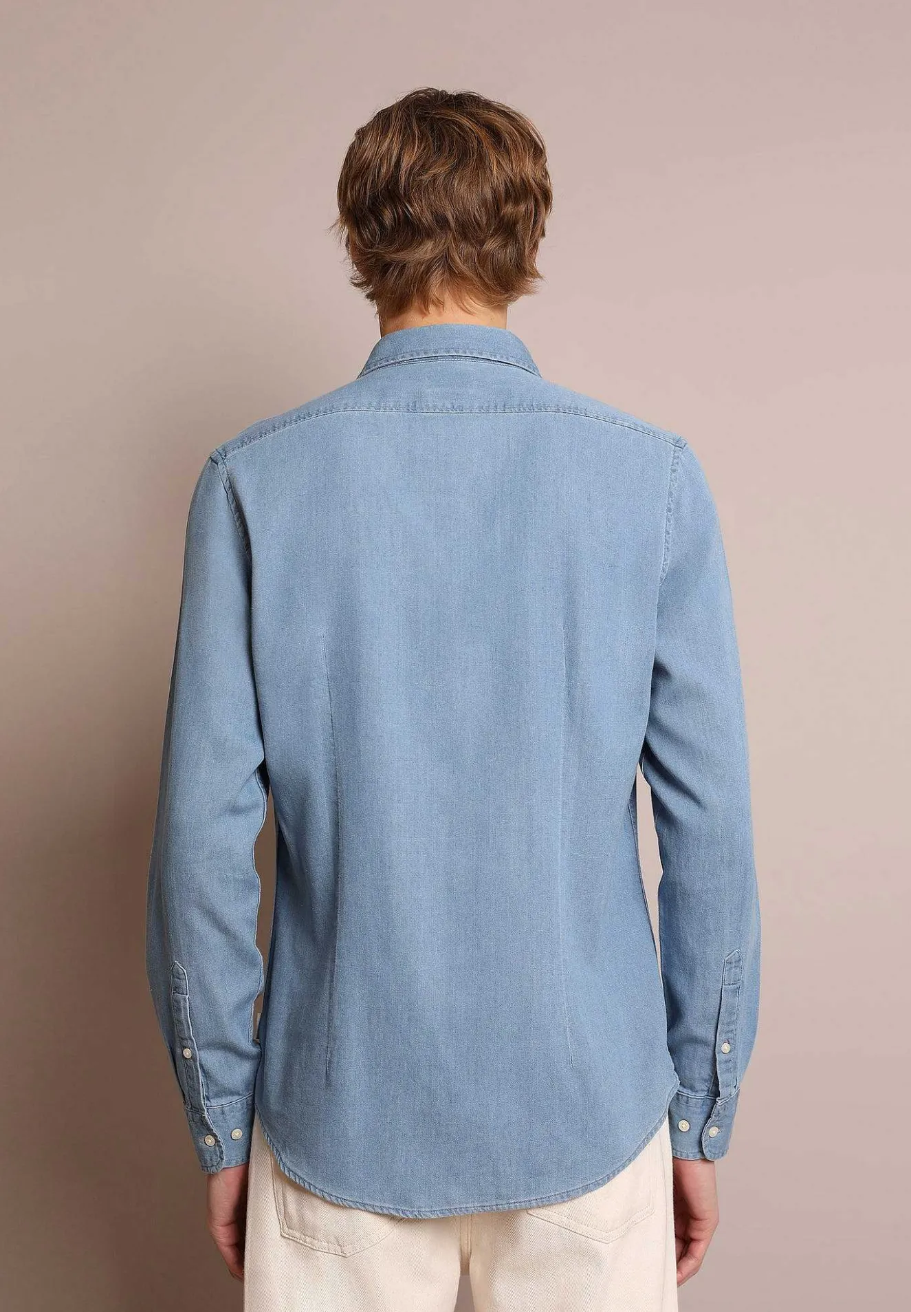 Scalpers Casual<Basic Denim Shirt