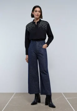 Scalpers Shirts<Beaded Detail Shirt