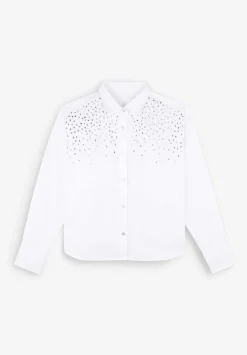 Scalpers Shirts<Beaded Detail Shirt