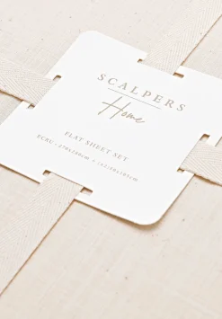 Scalpers Bed Sheets<Bed 180 Cm | Marbled Sheet And Pillows