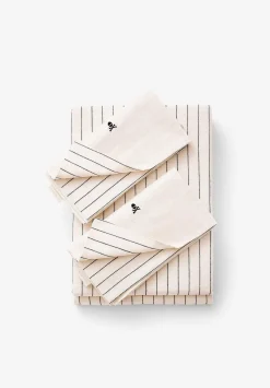 Scalpers Nordic Cases<Bed 180 Cm | Striped Duvet Cover And Pillows Set