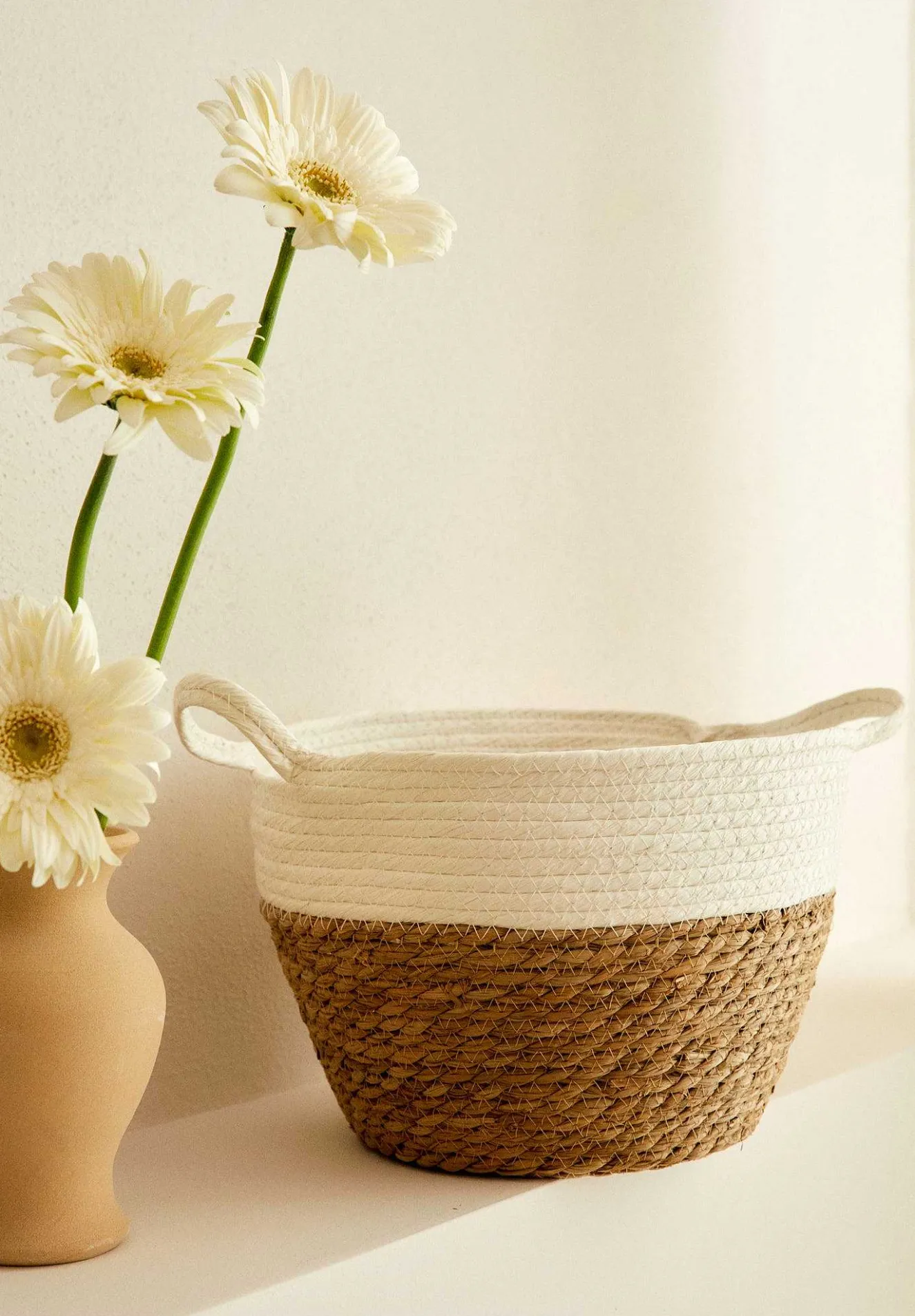 Scalpers Decorative Accessories<Bicolor Jute Basket