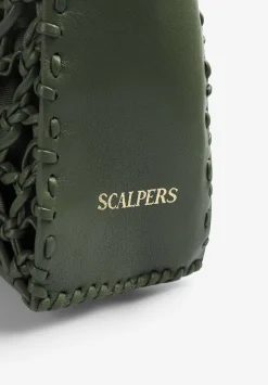 Scalpers Fur<Braided Leather Shopper Bag