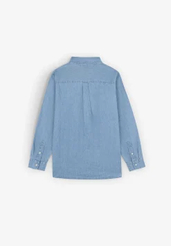 Scalpers Shirts<Button Collar Denim Shirt