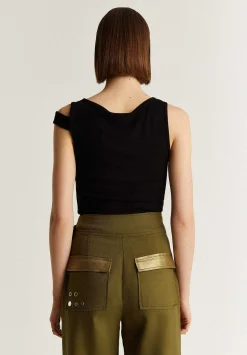 Scalpers T-Shirts And Tops<Canale Asymmetrical Tank Top