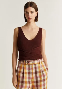 Scalpers T-Shirts And Tops<Canale Cross Stitch Top