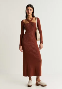 Scalpers Dresses<Canale Knit Midi Dress