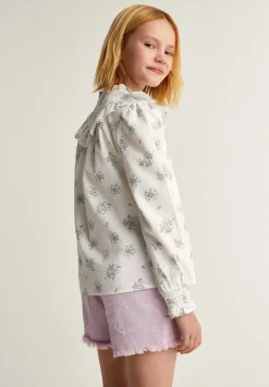 Scalpers Shirts<Canesu Honeycomb Blouse