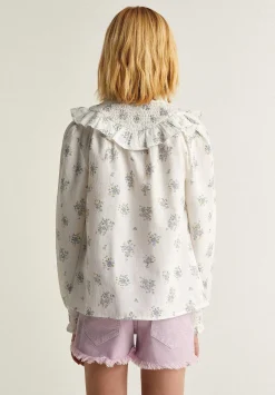 Scalpers Shirts<Canesu Honeycomb Blouse