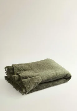 Scalpers Blankets<Carded Wool Blanket With Fringes