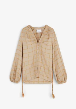 Scalpers Blazers And Vests<Checked Blazer With Cord Detail