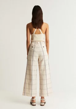 Scalpers Pants<Checkered Culotte Pants