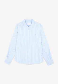 Scalpers Shirts<Classic Embroidered Chest Shirt