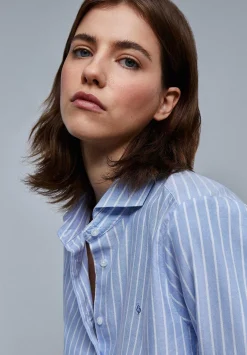 Scalpers Shirts<Classic Embroidered Chest Shirt