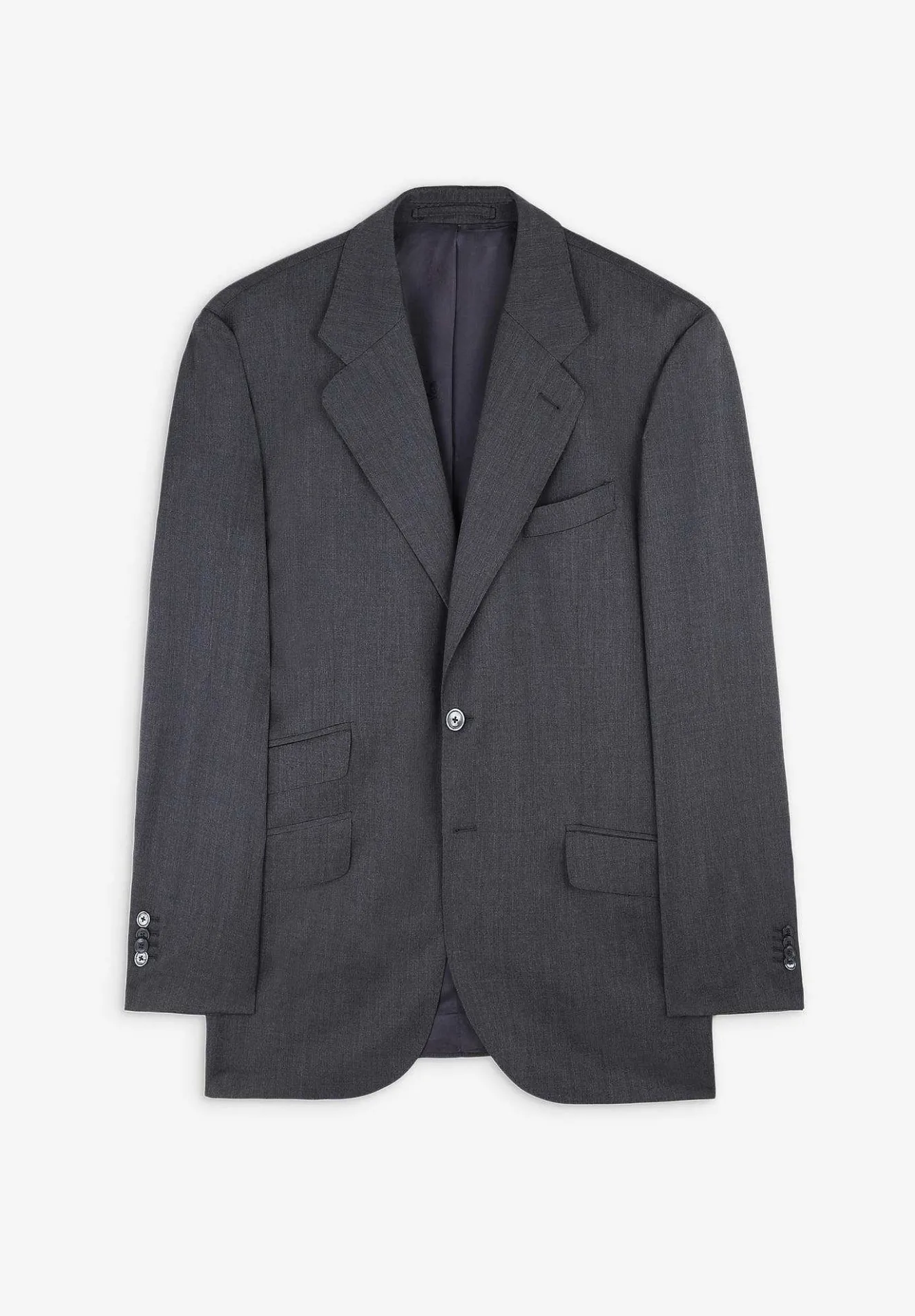 Scalpers Suits<Classic Gray Wool Suit