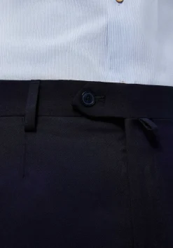 Scalpers Suits<Classic Navy Blue Wool Suit