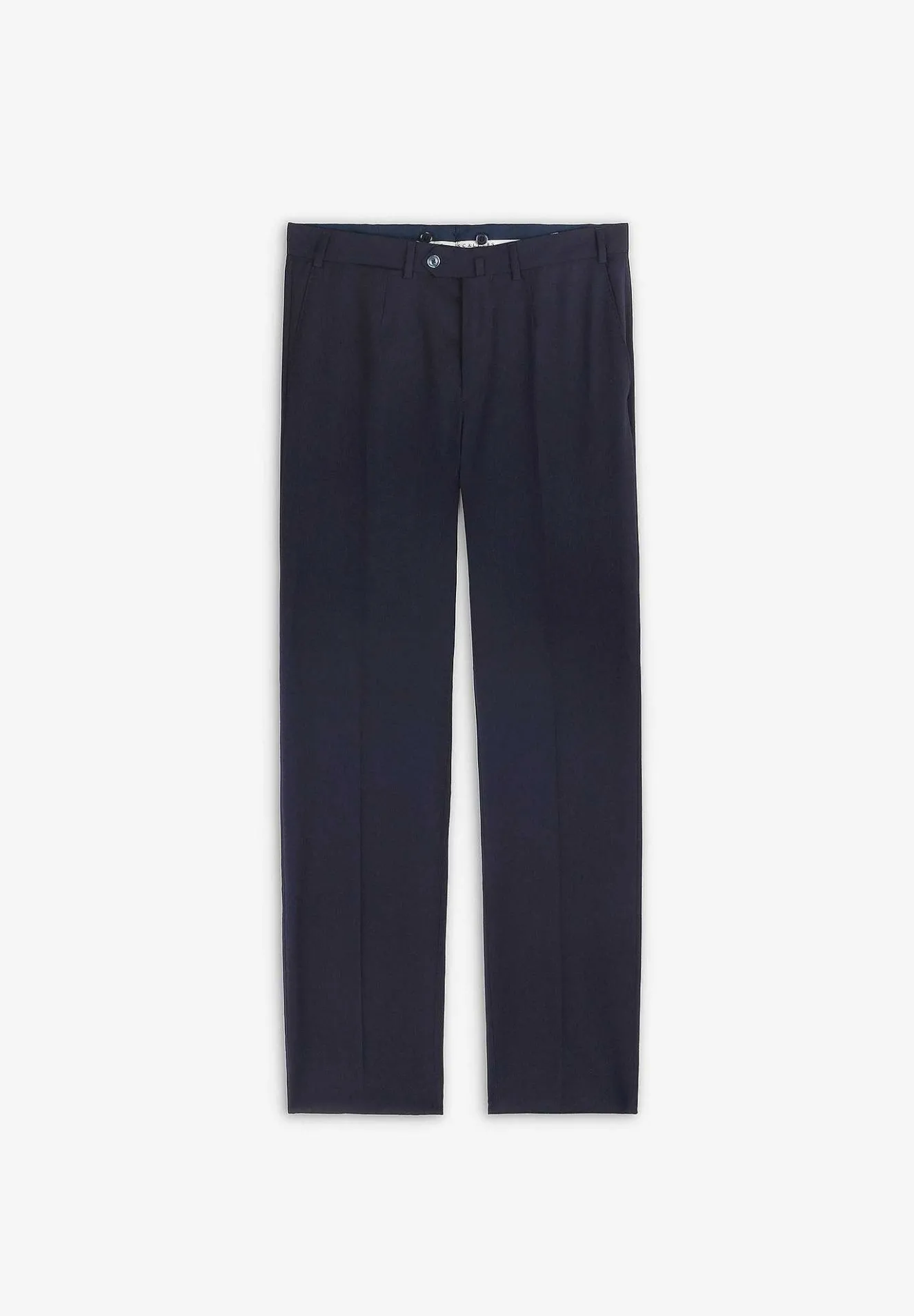 Scalpers Suits<Classic Navy Blue Wool Suit