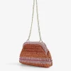 Scalpers Mini<Clutch Bag With Metallic Detail