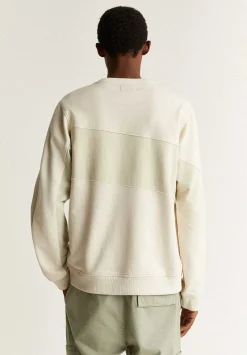 Scalpers Sweatshirts<Contrast Block Detail Sweatshirt
