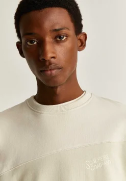 Scalpers Sweatshirts<Contrast Block Detail Sweatshirt