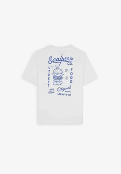 Scalpers Tshirts<Contrast Print T-Shirt