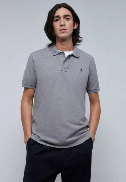 Scalpers Poles<Contrast Skull Basic Polo