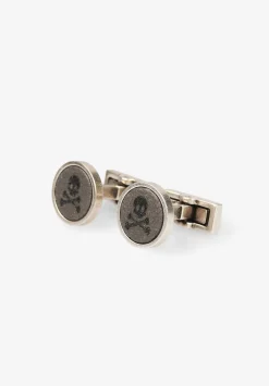 Scalpers Twins<Contrast Skull Cufflinks