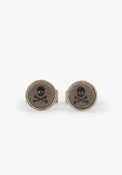 Scalpers Twins<Contrast Skull Cufflinks