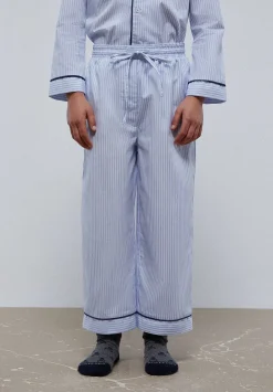 Scalpers Pajamas<Contrast Striped Skull Pajamas