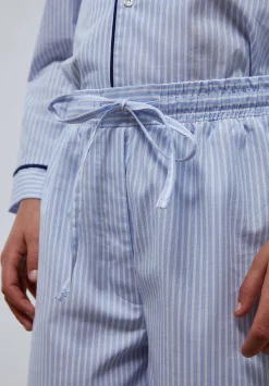Scalpers Pajamas<Contrast Striped Skull Pajamas