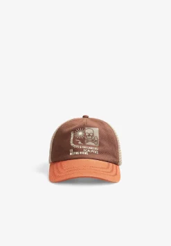 Scalpers Caps And Hats<Contrast Visor Trucker Cap
