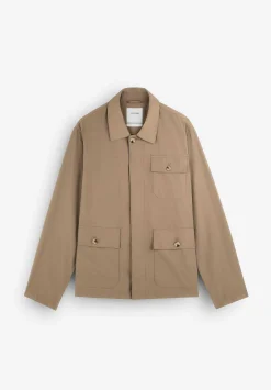 Scalpers Jackets And Jackets<Corduroy Collar Detail Overshirt