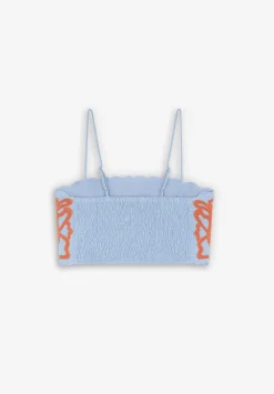 Scalpers T-Shirts And Tops<Crop Top Embroidered Details