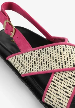 Scalpers Sandals<Cross Flat Sandals